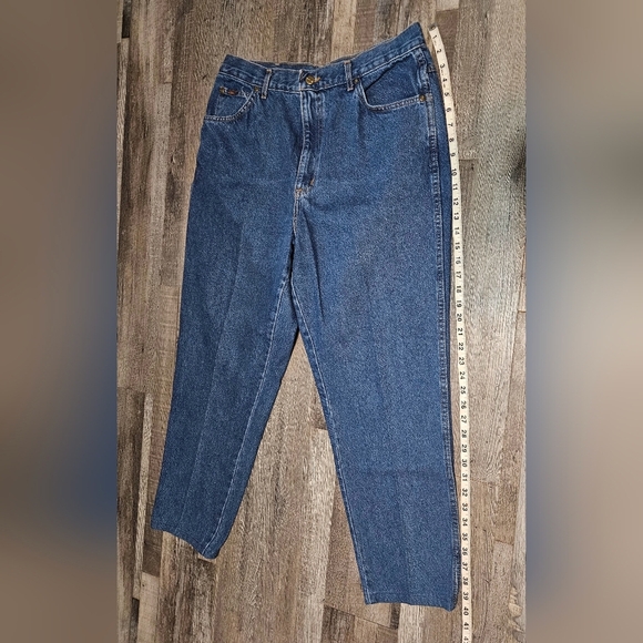 Chic Classic Blue Denim Jeans Size 20 W - Picture 2 of 8